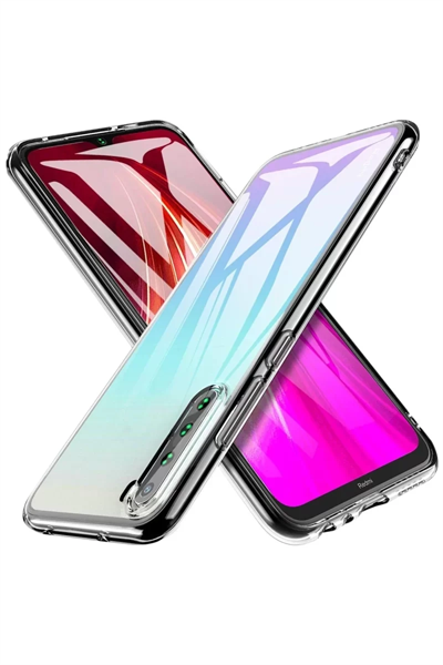 Xiaomi Redmi Note 8 Kılıf Lüx Şeffaf Silikon