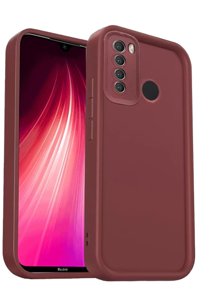 Xiaomi Redmi Note 8 Kılıf Viera Silikon - Bordo