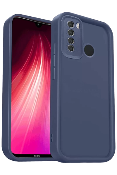 Xiaomi Redmi Note 8 Kılıf Viera Silikon - Lacivert