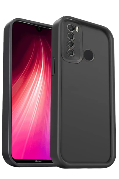 Xiaomi Redmi Note 8 Kılıf Viera Silikon - Siyah