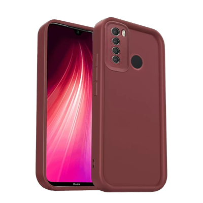 Xiaomi Redmi Note 8 Kılıf Viera Silikon - Bordo