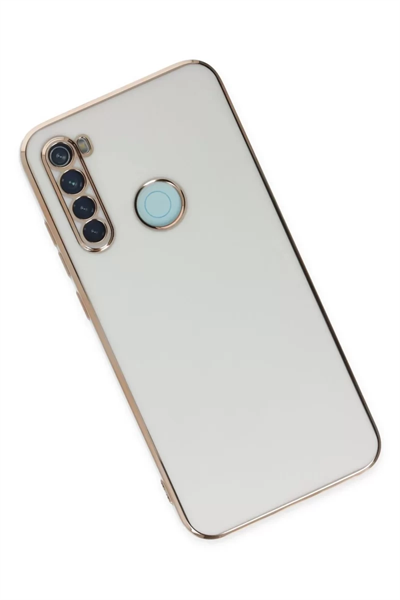 Xiaomi Redmi Note 8 Kılıf Volet Silikon - Beyaz