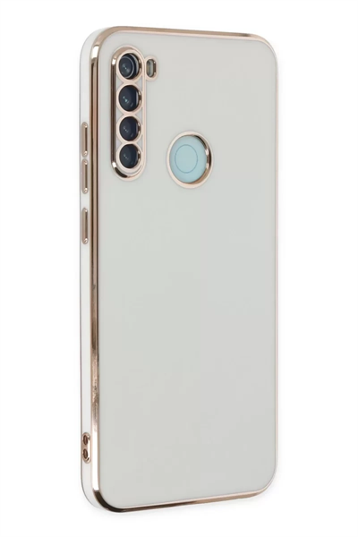 Xiaomi Redmi Note 8 Kılıf Volet Silikon - Beyaz