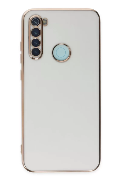 Xiaomi Redmi Note 8 Kılıf Volet Silikon - Beyaz