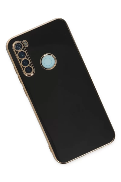 Xiaomi Redmi Note 8 Kılıf Volet Silikon - Siyah
