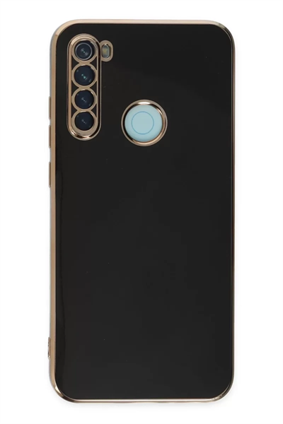 Xiaomi Redmi Note 8 Kılıf Volet Silikon - Siyah