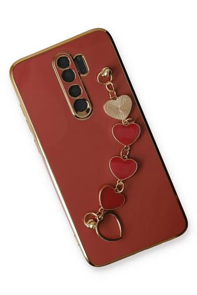 Xiaomi Redmi Note 8 Pro Kılıf Esila Silikon - Kırmızı