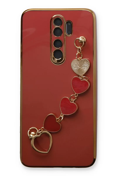 Xiaomi Redmi Note 8 Pro Kılıf Esila Silikon - Kırmızı