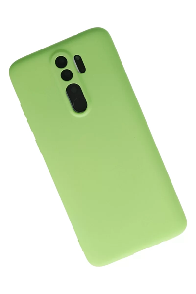 Xiaomi Redmi Note 8 Pro Kılıf First Silikon - Yeşil