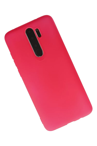 Xiaomi Redmi Note 8 Pro Kılıf First Silikon - Pembe