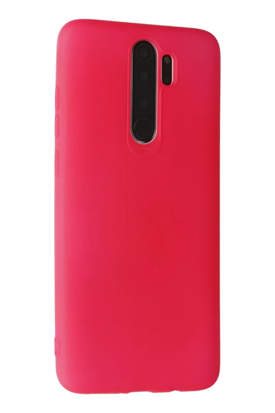 Xiaomi Redmi Note 8 Pro Kılıf First Silikon - Pembe
