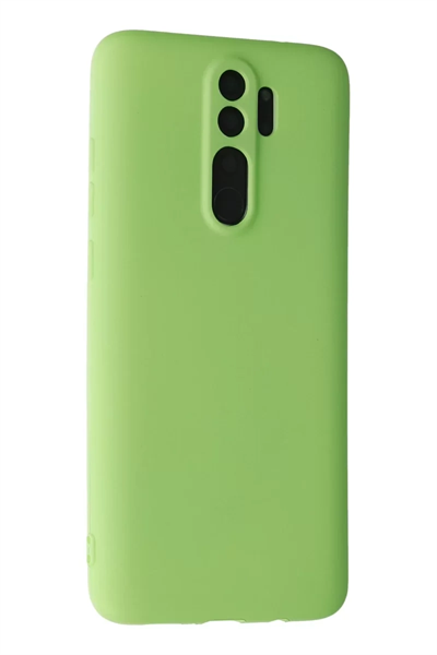 Xiaomi Redmi Note 8 Pro Kılıf First Silikon - Yeşil