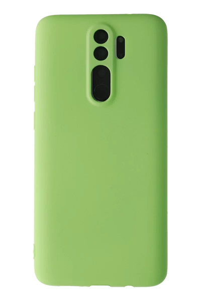 Xiaomi Redmi Note 8 Pro Kılıf First Silikon - Yeşil