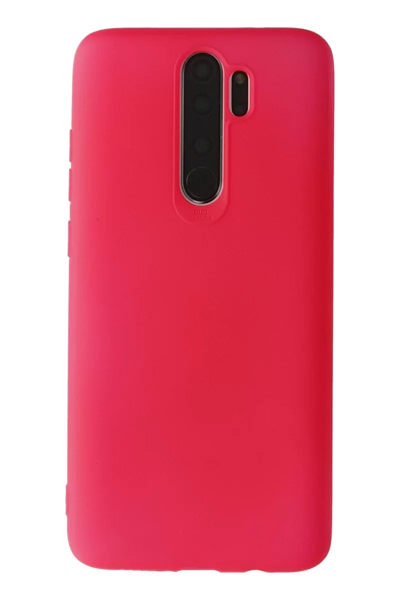 Xiaomi Redmi Note 8 Pro Kılıf First Silikon - Pembe