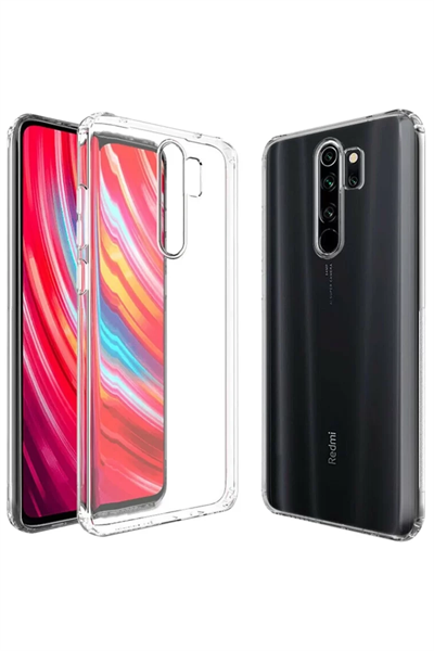 Xiaomi Redmi Note 8 Pro Kılıf Lüx Şeffaf Silikon