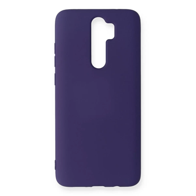 Xiaomi Redmi Note 8 Pro Kılıf Nano içi Kadife Silikon - Mor