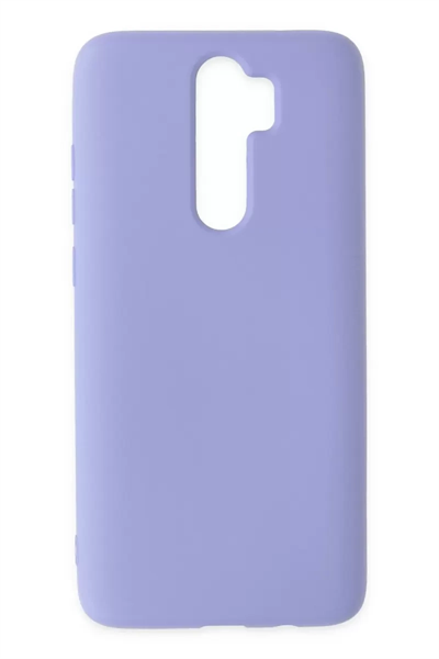Xiaomi Redmi Note 8 Pro Kılıf Nano içi Kadife Silikon - Lila