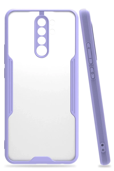 Xiaomi Redmi Note 8 Pro Kılıf Platin Silikon - Lila