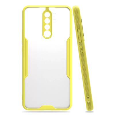 Xiaomi Redmi Note 8 Pro Kılıf Platin Silikon - Sarı