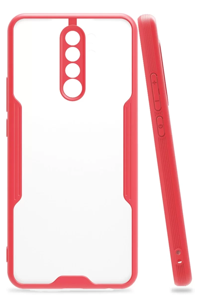 Xiaomi Redmi Note 8 Pro Kılıf Platin Silikon - Pembe