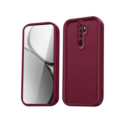 Xiaomi Redmi Note 8 Pro Kılıf Viera Silikon - Bordo