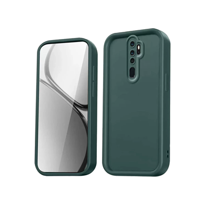 Xiaomi Redmi Note 8 Pro Kılıf Viera Silikon - Koyu Yeşil