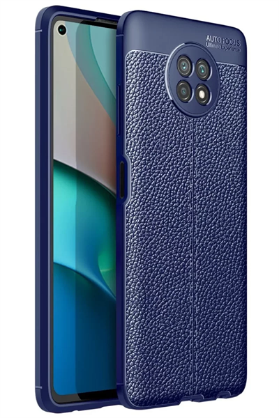 Xiaomi Redmi Note 9 5G Kılıf Auto Focus Kapak - Lacivert