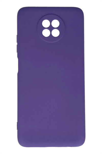 Xiaomi Redmi Note 9 5G Kılıf Nano içi Kadife Silikon - Mor