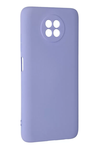 Xiaomi Redmi Note 9 5G Kılıf Nano içi Kadife Silikon - Lila