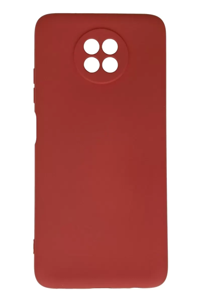 Xiaomi Redmi Note 9 5G Kılıf Nano içi Kadife Silikon - Kiremit