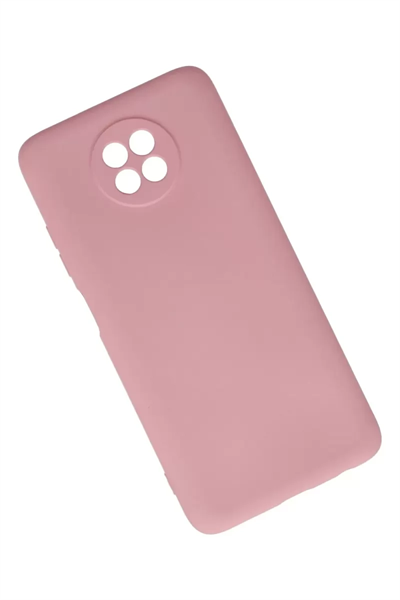 Xiaomi Redmi Note 9 5G Kılıf Nano içi Kadife Silikon - Pembe