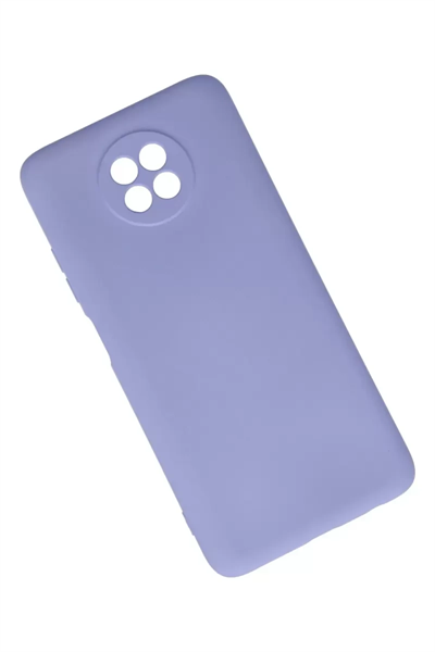 Xiaomi Redmi Note 9 5G Kılıf Nano içi Kadife Silikon - Lila