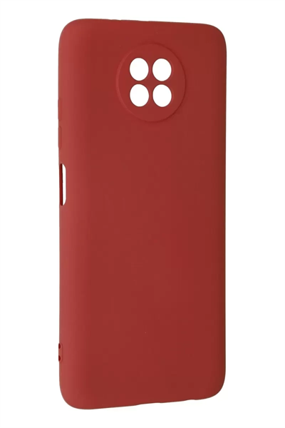 Xiaomi Redmi Note 9 5G Kılıf Nano içi Kadife Silikon - Kiremit