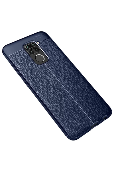 Xiaomi Redmi Note 9 Kılıf Auto Focus Kapak - Lacivert