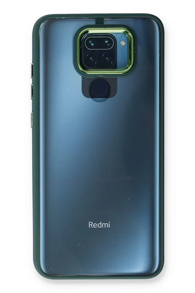 Xiaomi Redmi Note 9 Kılıf Dora Kapak - Haki Yeşil