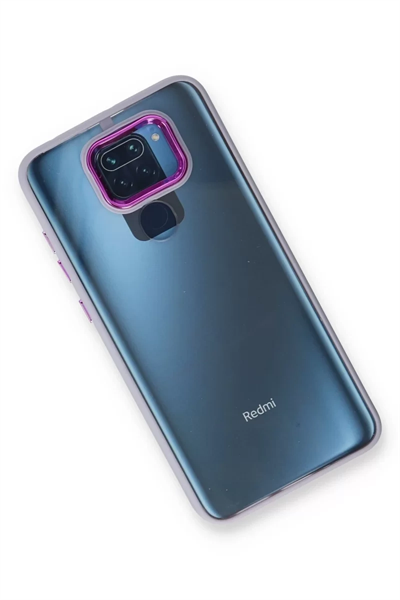 Xiaomi Redmi Note 9 Kılıf Dora Kapak - Lila