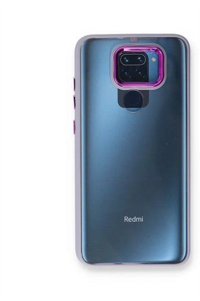 Xiaomi Redmi Note 9 Kılıf Dora Kapak - Lila