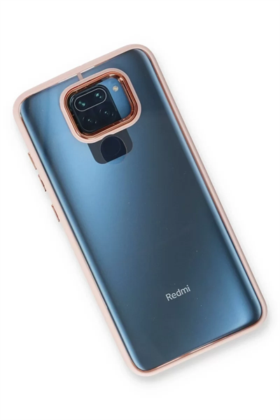 Xiaomi Redmi Note 9 Kılıf Dora Kapak - Pudra