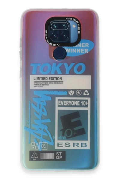Xiaomi Redmi Note 9 Kılıf Estoril Desenli Kapak - Estoril - 1