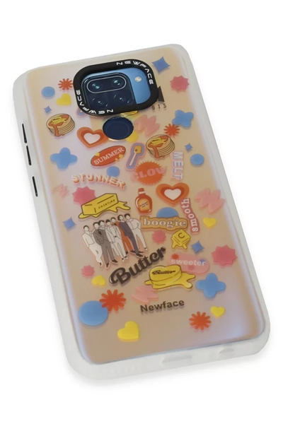 Xiaomi Redmi Note 9 Kılıf Estoril Desenli Kapak - Estoril - 16