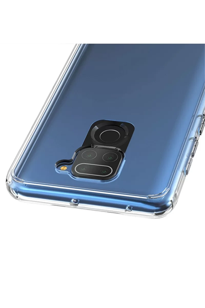 Xiaomi Redmi Note 9 Kılıf Lüx Şeffaf Silikon - Şeffaf