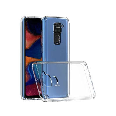 Xiaomi Redmi Note 9 Kılıf Lüx Şeffaf Silikon - Şeffaf