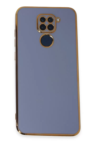 Xiaomi Redmi Note 9 Kılıf Volet Silikon - Mavi