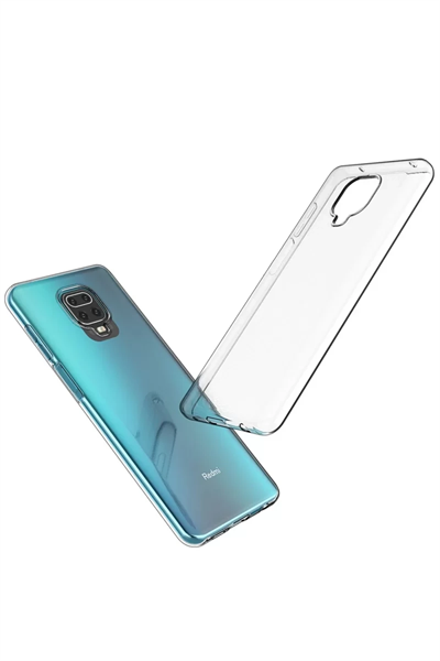 Xiaomi Redmi Note 9 Pro Kılıf Lüx Şeffaf Silikon - Şeffaf
