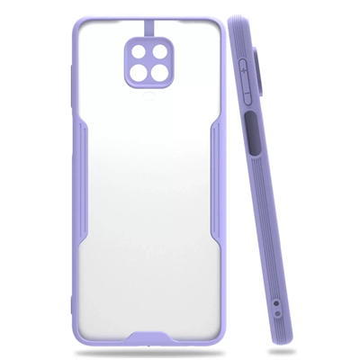 Xiaomi Redmi Note 9S Kılıf Platin Silikon - Lila