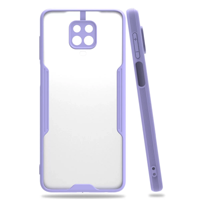 Xiaomi Redmi Note 9S Kılıf Platin Silikon - Lila