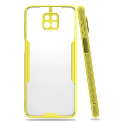 Xiaomi Redmi Note 9S Kılıf Platin Silikon - Sarı