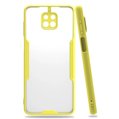 Xiaomi Redmi Note 9S Kılıf Platin Silikon - Sarı