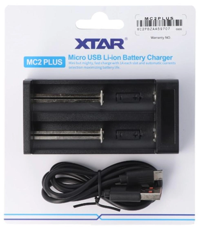 Xtar MC2 Plus İkili Li-ion Pil Şarj Cihazı