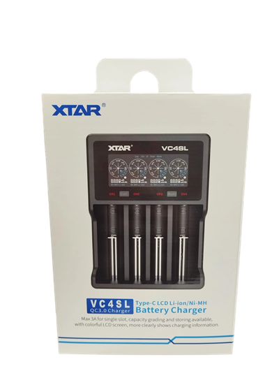 Xtar VC4SL Dörtlü Li-ion / NI-CD / NI-MH Pil Şarj Cihazı